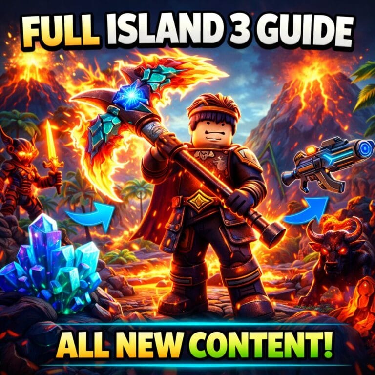 The Forge Island 3 Update Guide: Secret Pickaxes, Best Races & The Peak