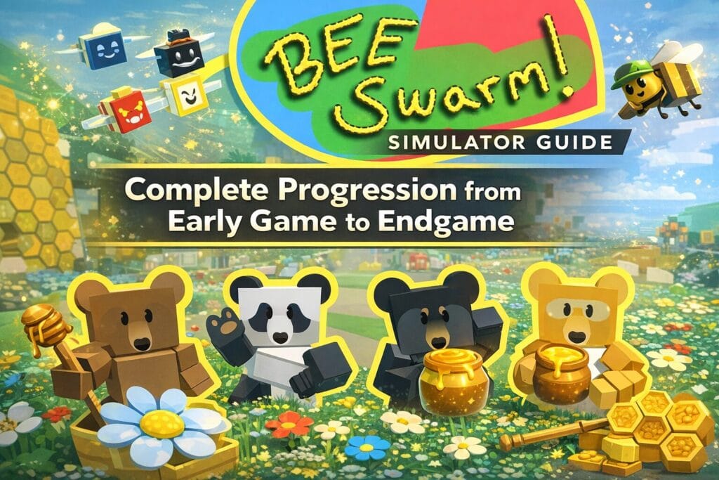 Bee Swarm Simulator Guide Complete Progression From Early Game to Endgame