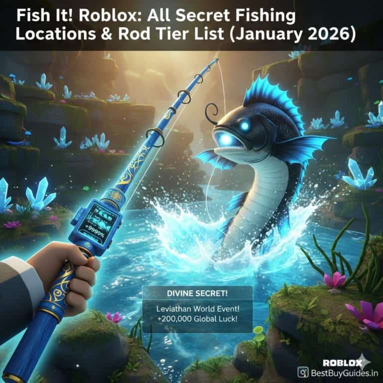 Fish It! Roblox: All Secret Fishing Locations & Rod Tier List (January 2026)