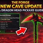 The Forge New Cave Update & Dragon Head Pickaxe Guide