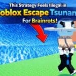 This Strategy Feels Illegal in Roblox Escape Tsunami For Brainrots!