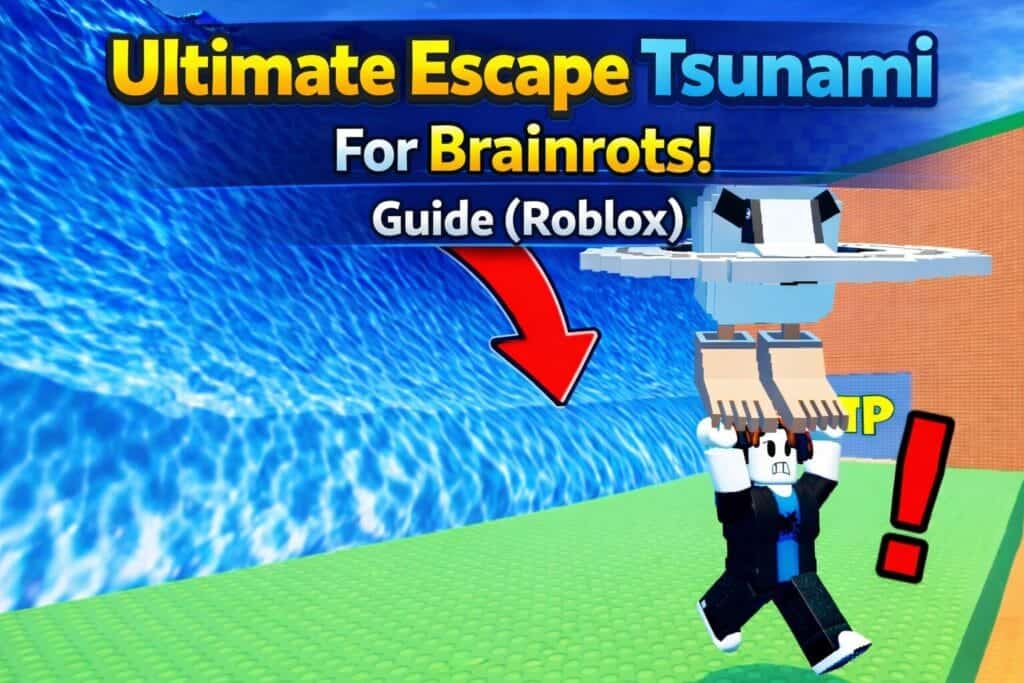 Ultimate Escape Tsunami For Brainrots! Guide (Roblox)